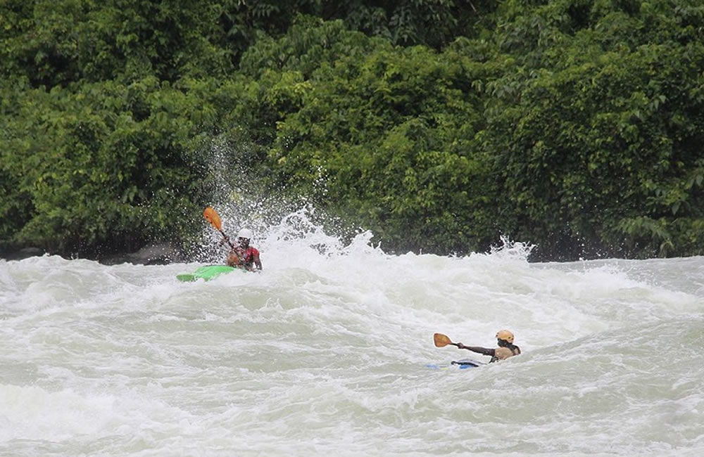 Rafting in Uganda